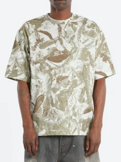Acne Studios - Exford U Camo Vintage T-Shirt in Concrete
