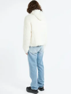 Acne Studios - Hairy Hoodie in White