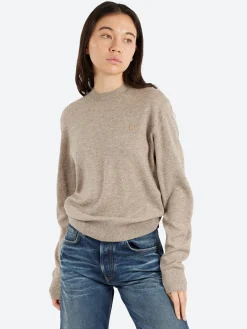 Acne Studios - Kalas Yak Core Sweater in Greige Melange