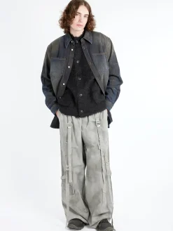 Acne Studios - Karto U Darkside Denim Shirt in Dark Blue