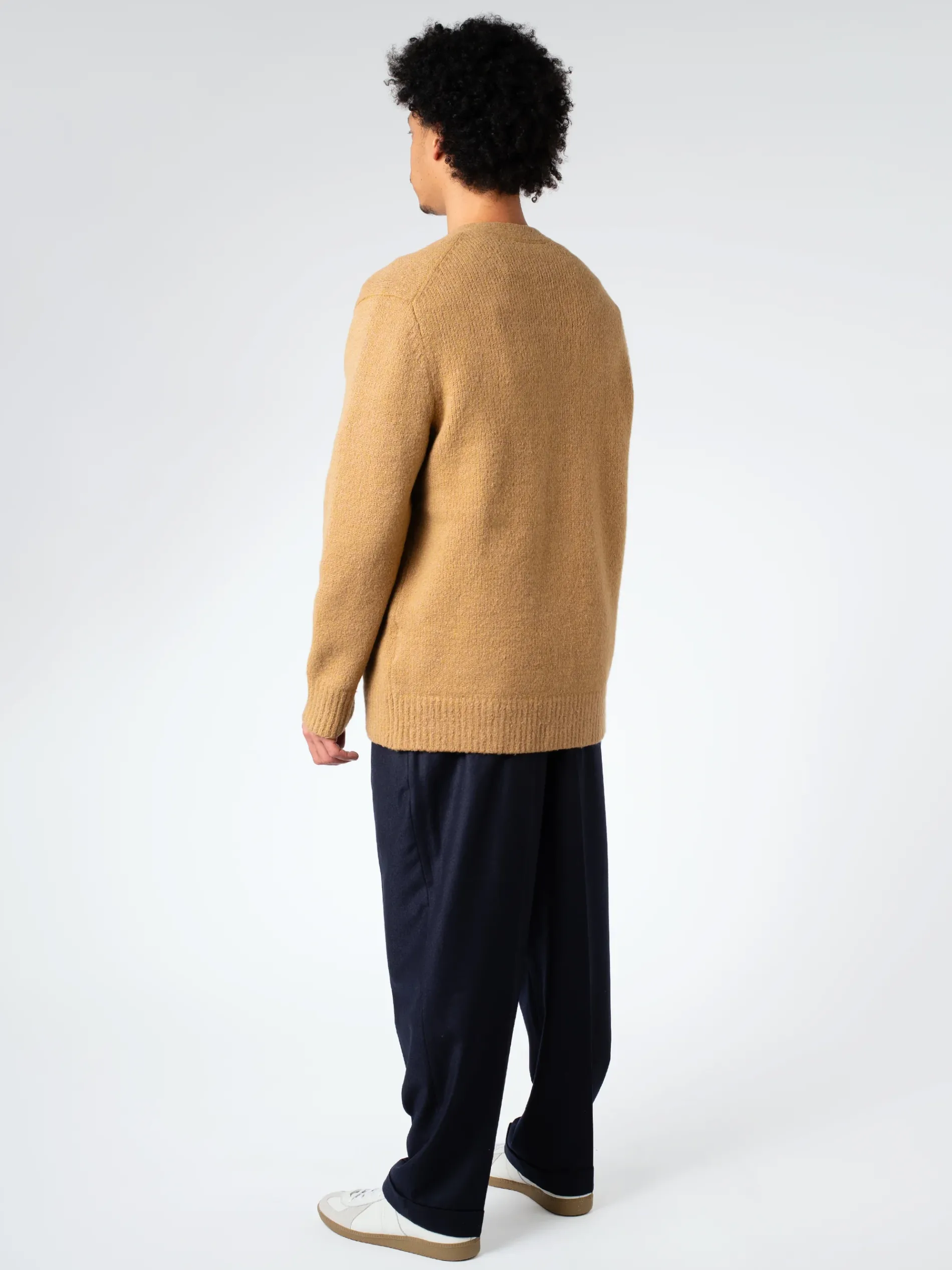 Acne Studios - Korval New Cardigan in Camel Brown
