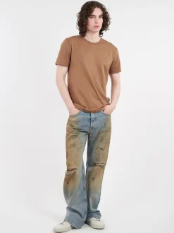 Acne Studios - 2021M Loose Fit Jeans in Mid Blue