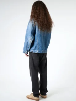 Acne Studios - Morris Oversized Denim Jacket in Mid Blue