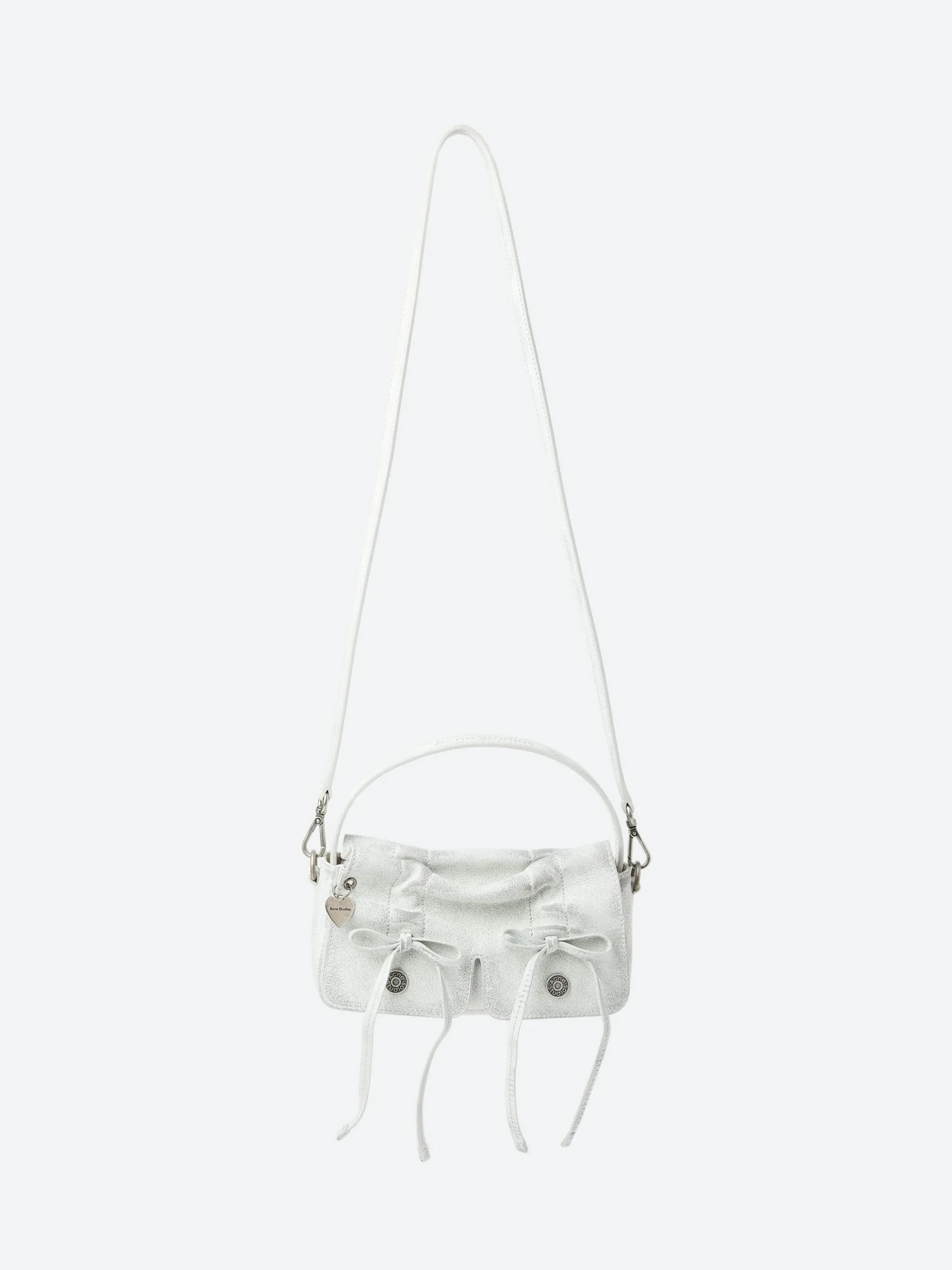 Acne Studios - Multipocket Micro Bag in White and Grey
