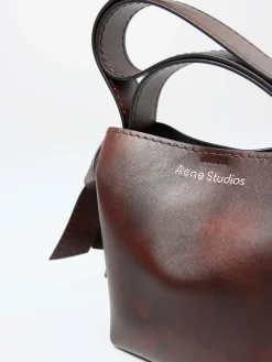 Acne Studios - Musubi Mini Shoulder Bag in Dark Brown