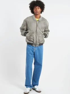 Acne Studios - Orlinga Cotton Twill Bomber in Mid Grey