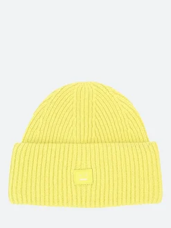 Acne Studios - Pana Face Beanie in Dusty Yellow