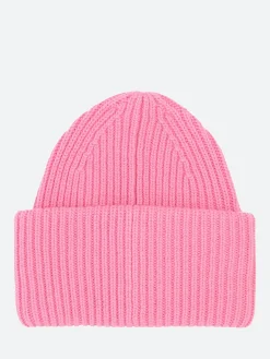Acne Studios - Pansy Crystal Core Beanie in Tango Pink