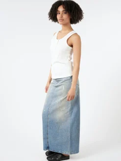 Acne Studios - Philo Trafalgar Denim Skirt in Light Blue