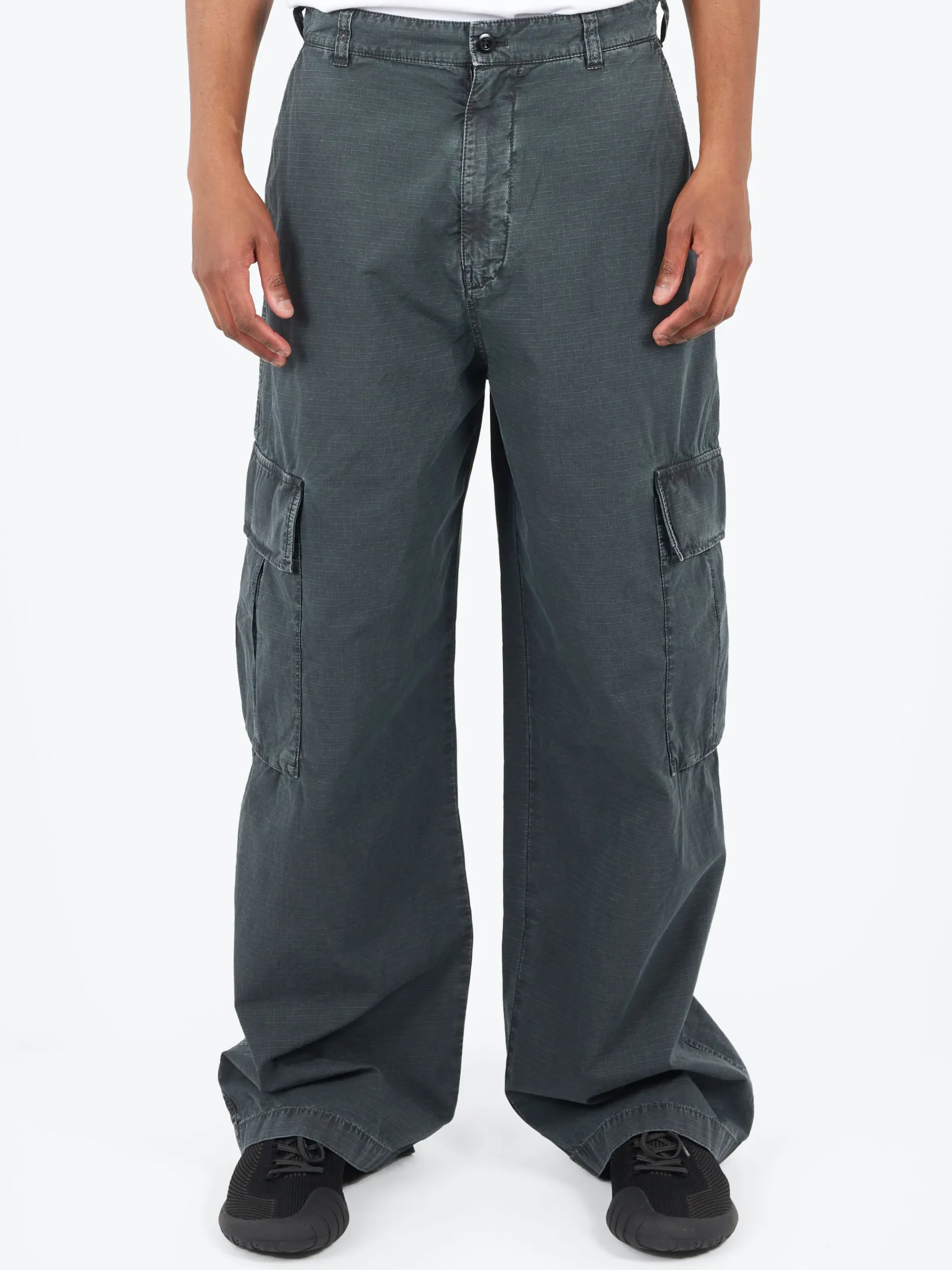 Acne Studios - Plassont Cargo Pants in Faded Black