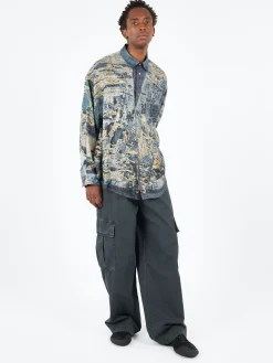 Acne Studios - Plassont Cargo Pants in Faded Black