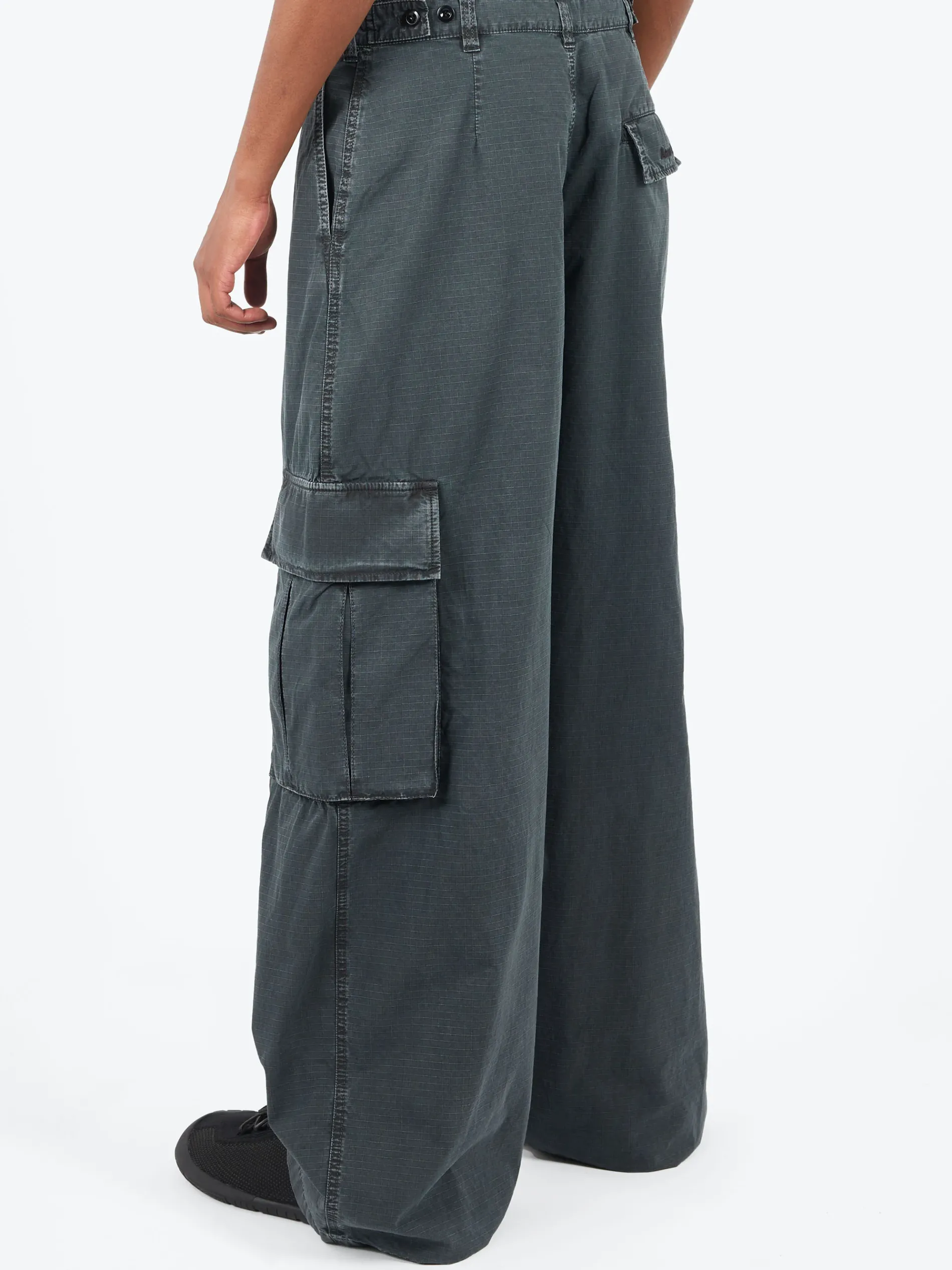 Acne Studios - Plassont Cargo Pants in Faded Black