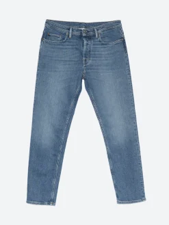 Acne Studios - River Slim Tapered Jeans in Mid Blue