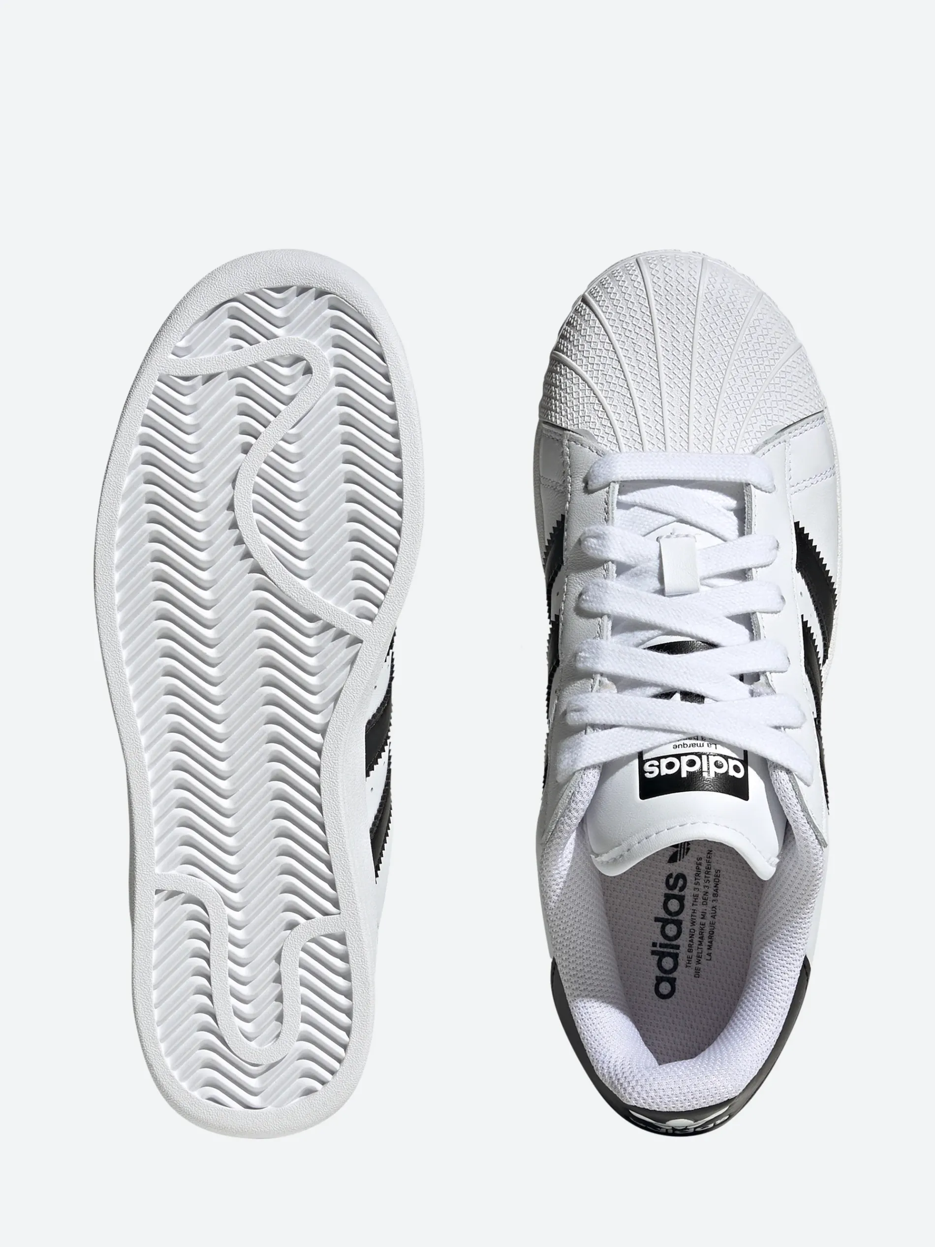 adidas - Superstar XLG W in White and Black