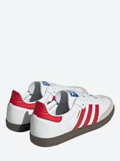 Adidas Originals - Samba OG in White and Scarlet