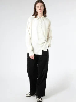 ADNYM ATELIER - Ward Shirt in White Chalk