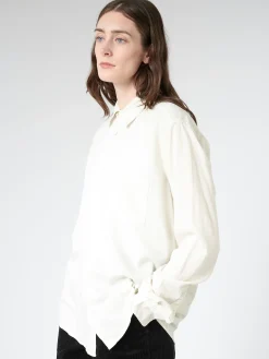 ADNYM ATELIER - Ward Shirt in White Chalk
