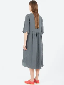 Aequamente - 25122 Dress in Asfalto