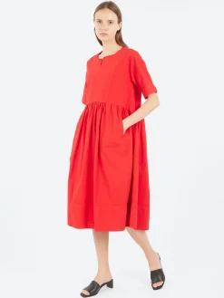 Aequamente - 25165 Dress in Pomodoro