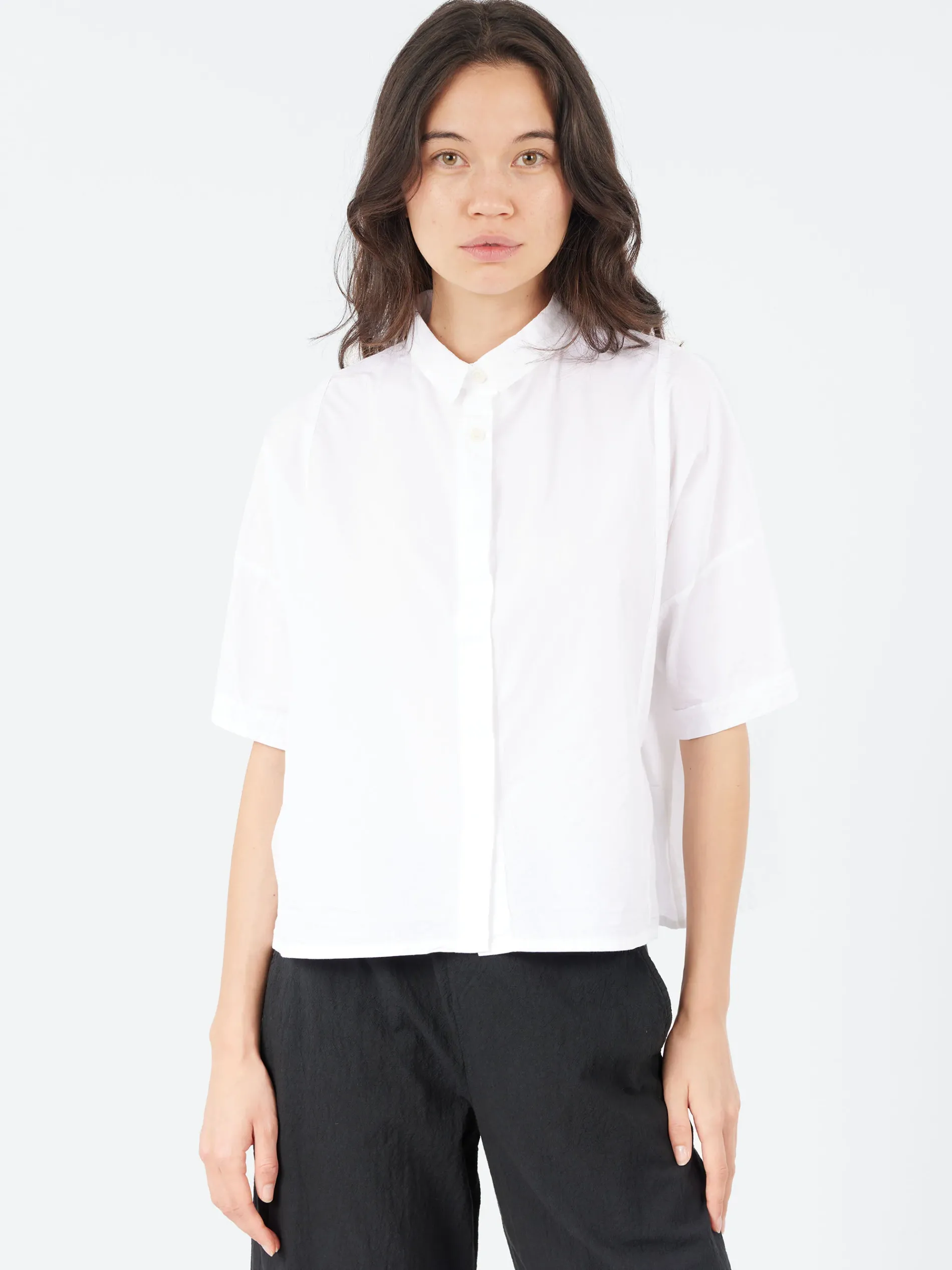 Aequamente - 25158 Shirt in White