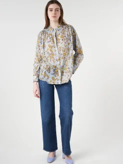 AGOLDE - Harper Straight Jean in Tempo (Saturated Deep Indigo)