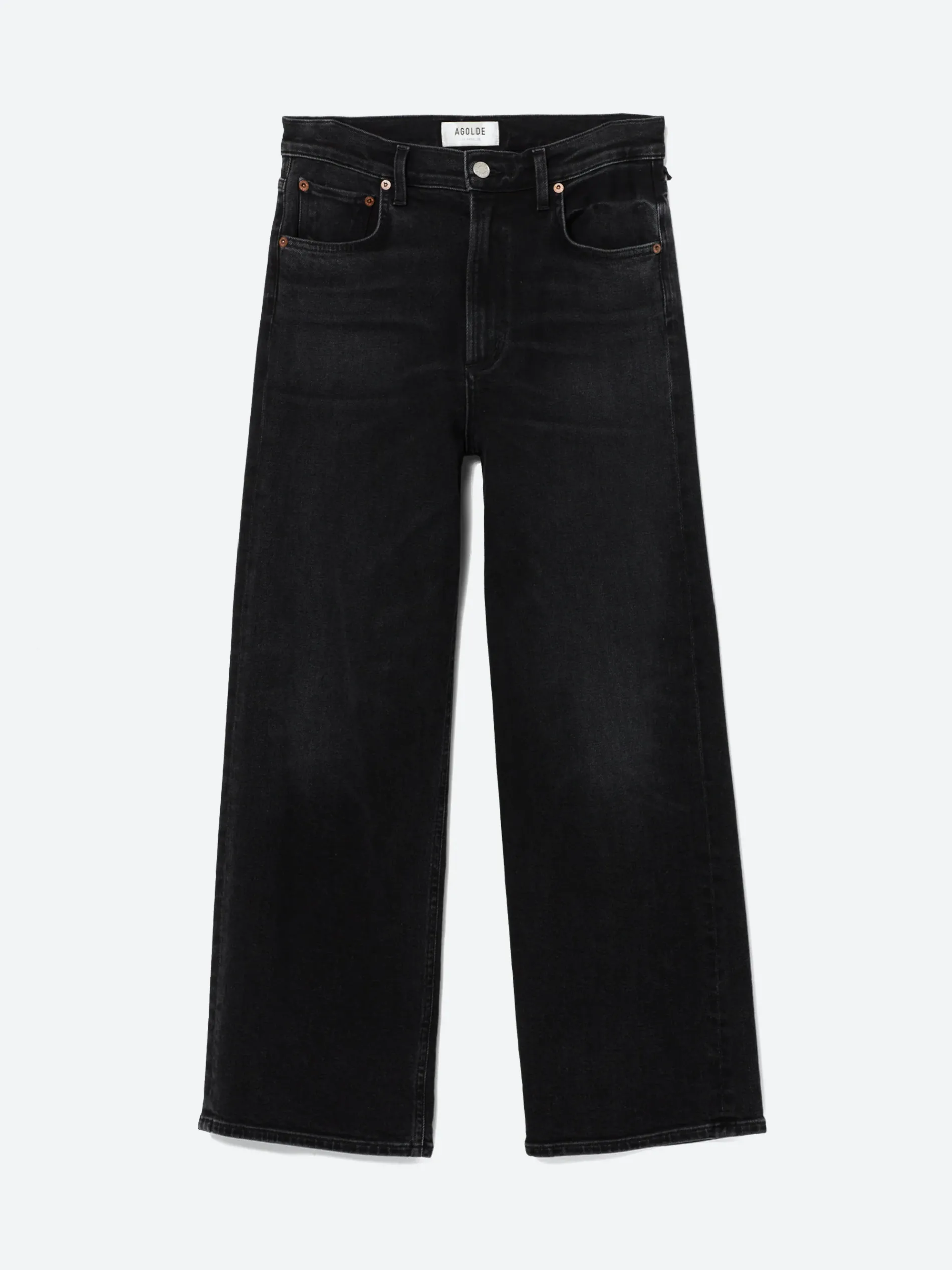 AGOLDE - Ren Jean in Hush (Faded Black)