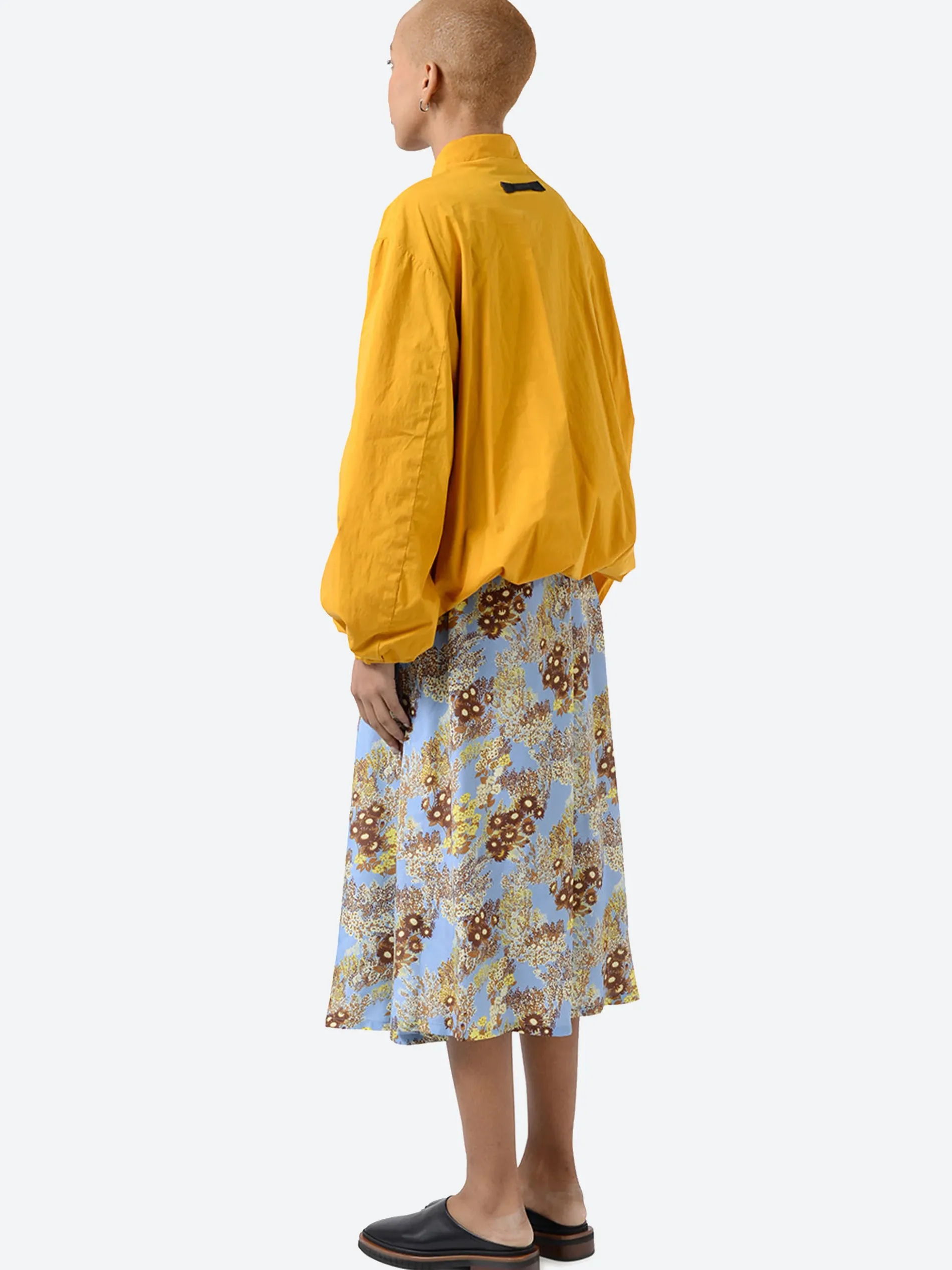 Ahirain - Bomber Jacket in Samoan Sun (Yellow)