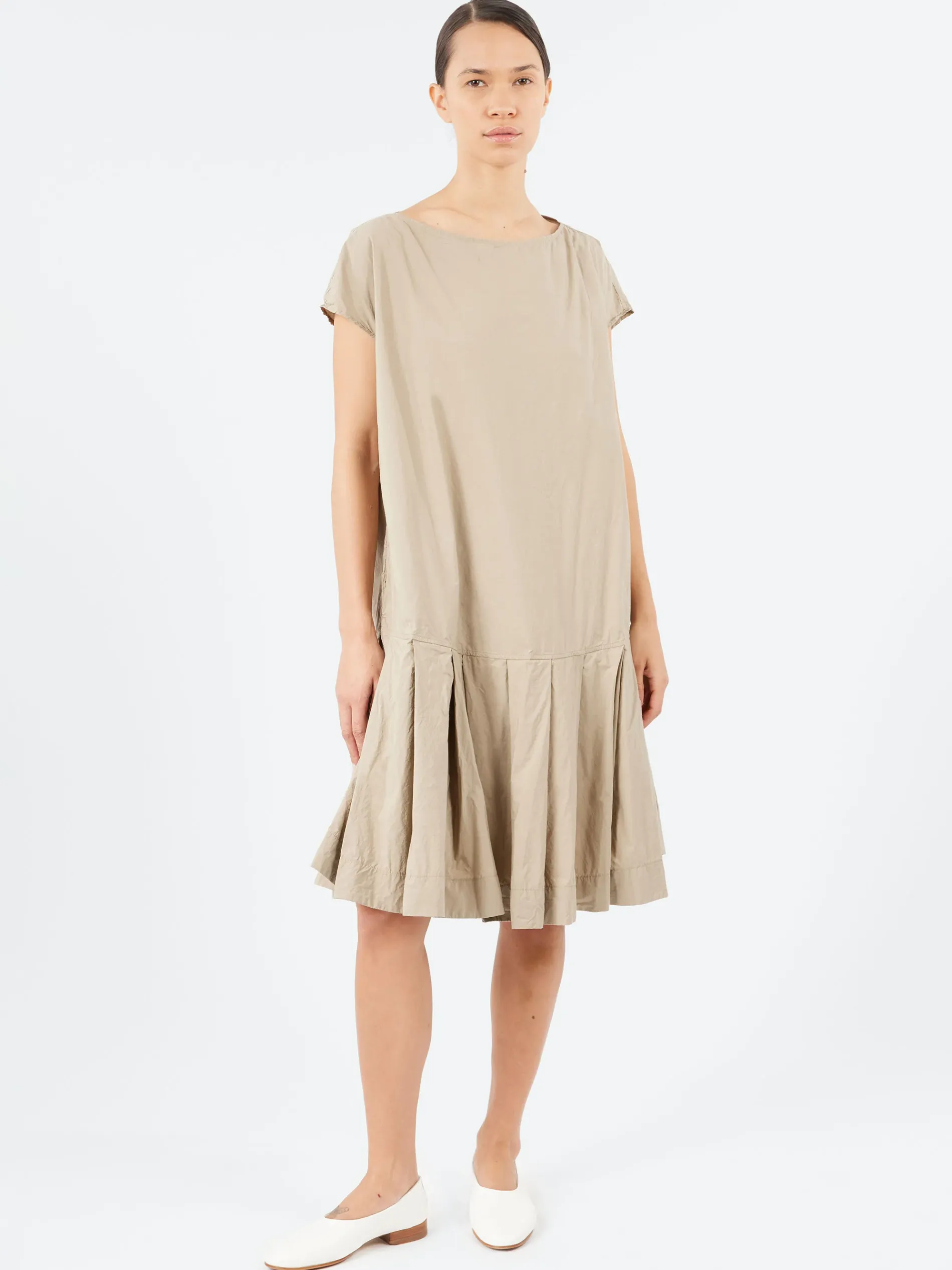 Album Di Famiglia - Low Waisted Dress TC in Stone