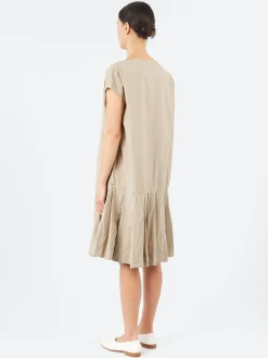 Album Di Famiglia - Low Waisted Dress TC in Stone