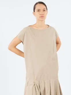 Album Di Famiglia - Low Waisted Dress TC in Stone