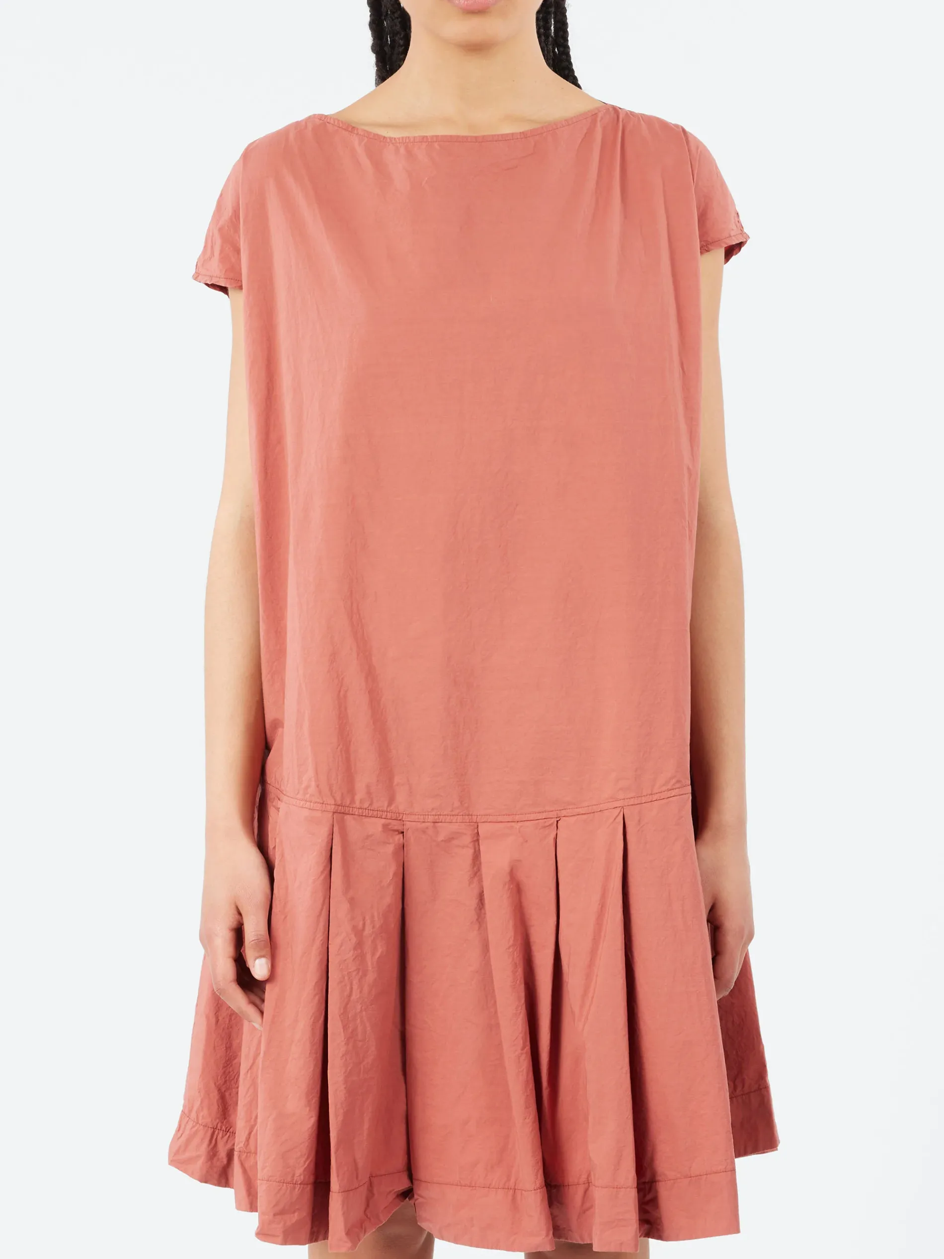 Album Di Famiglia - Low Waisted Dress TC in Coral