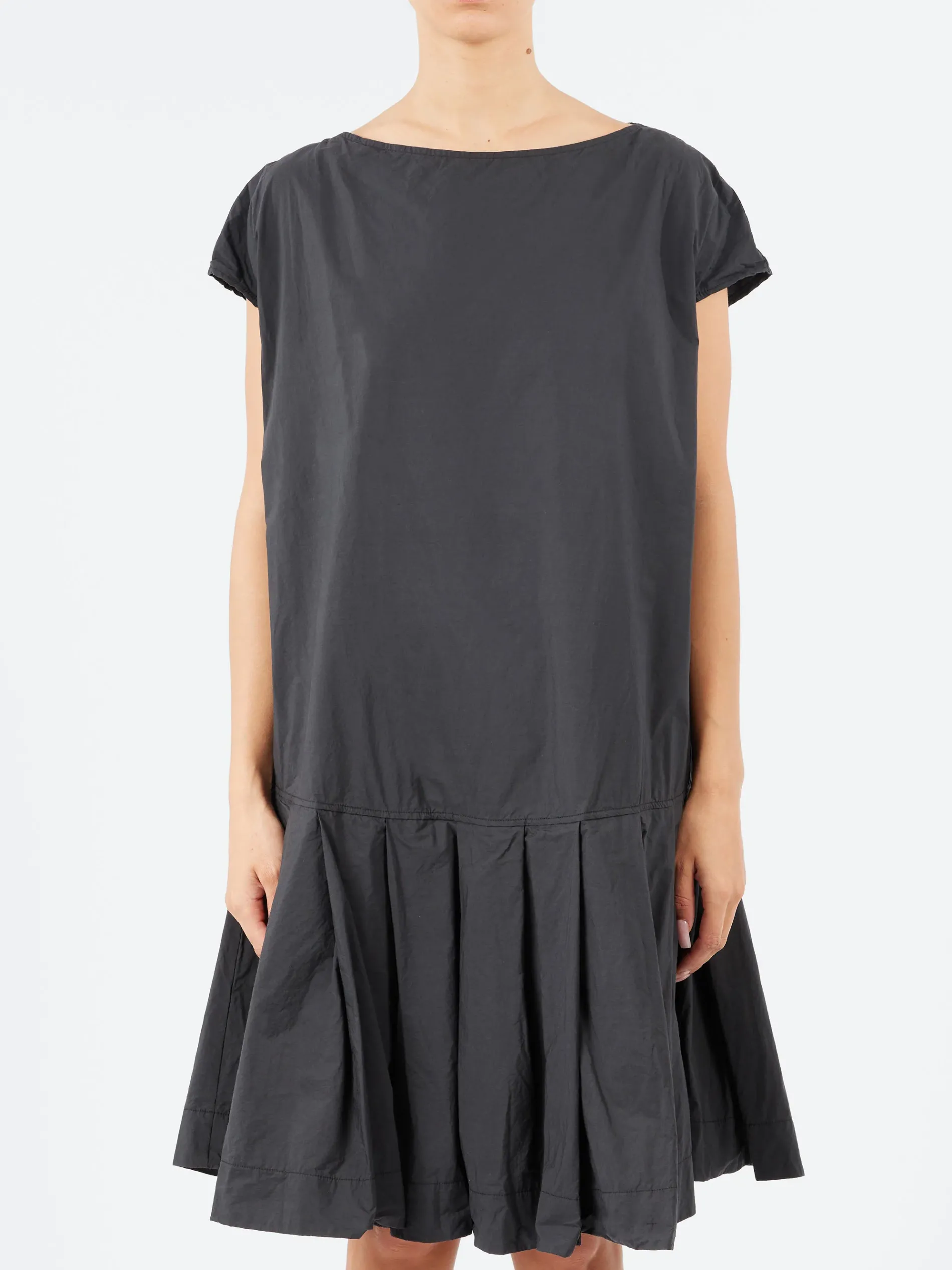 Album Di Famiglia - Low Waisted Dress TC in Black