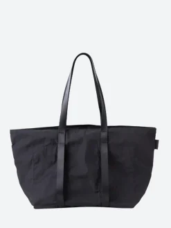 Amiacalva - Medium Gabardine Tote in Black
