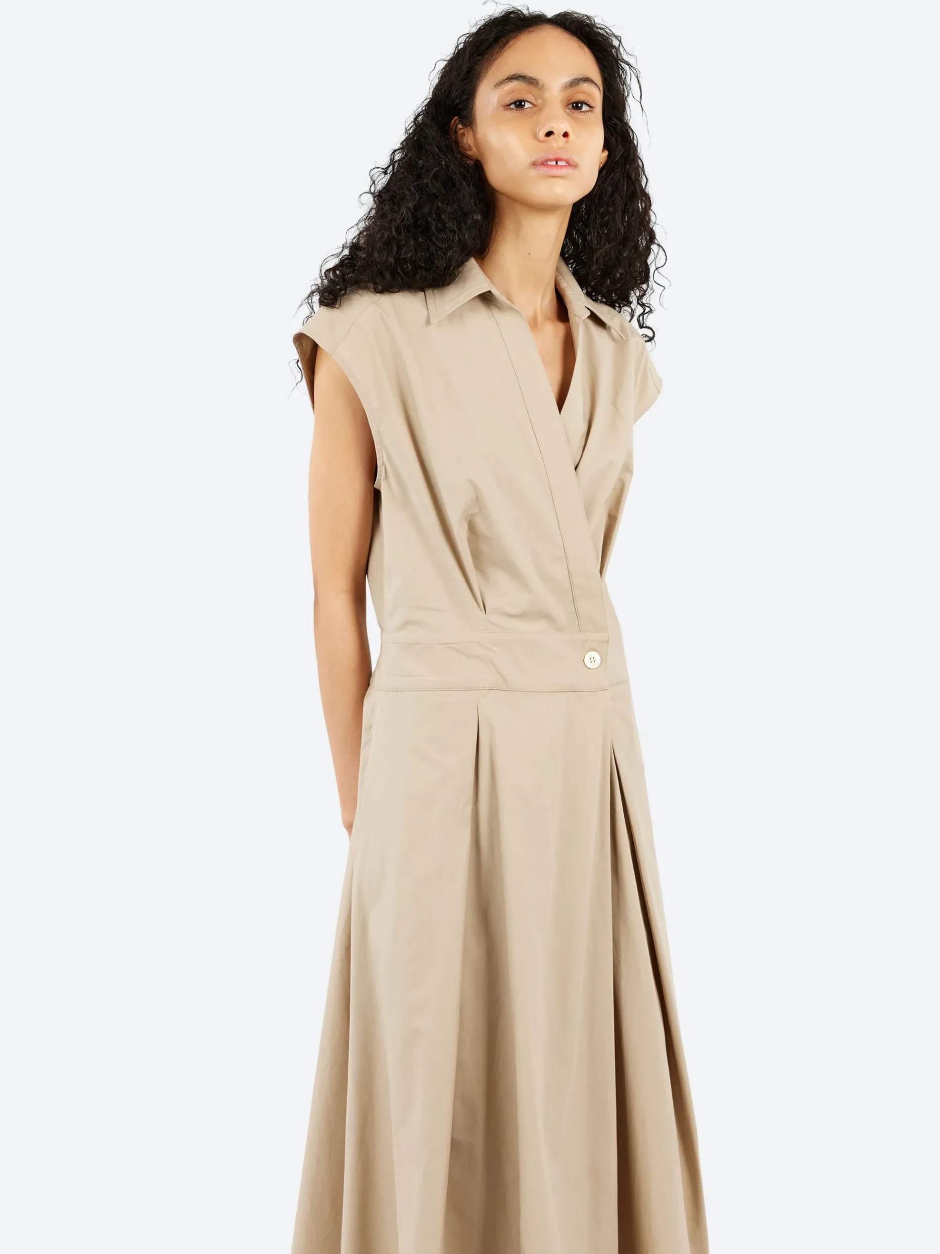 A.P.C. - Athena Dress in Beige