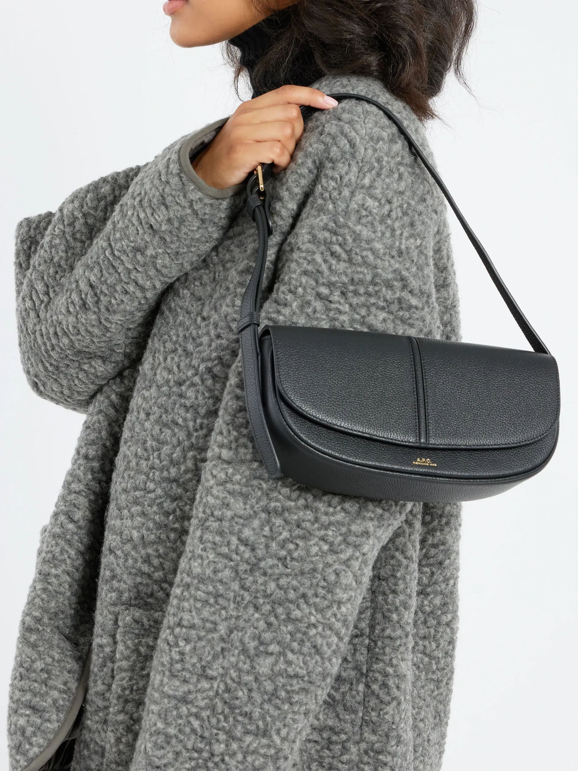 A.P.C. - Betty Shoulder Bag in Black