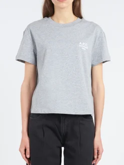 A.P.C. - Boxy Rue Madame T-Shirt in Gris Chine