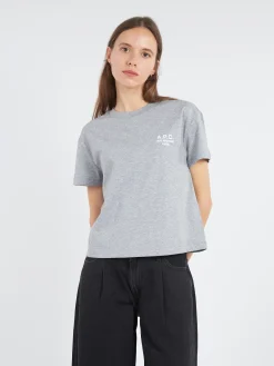 A.P.C. - Boxy Rue Madame T-Shirt in Gris Chine