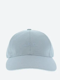 A.P.C. - Charlie Baseball Cap in Light Blue