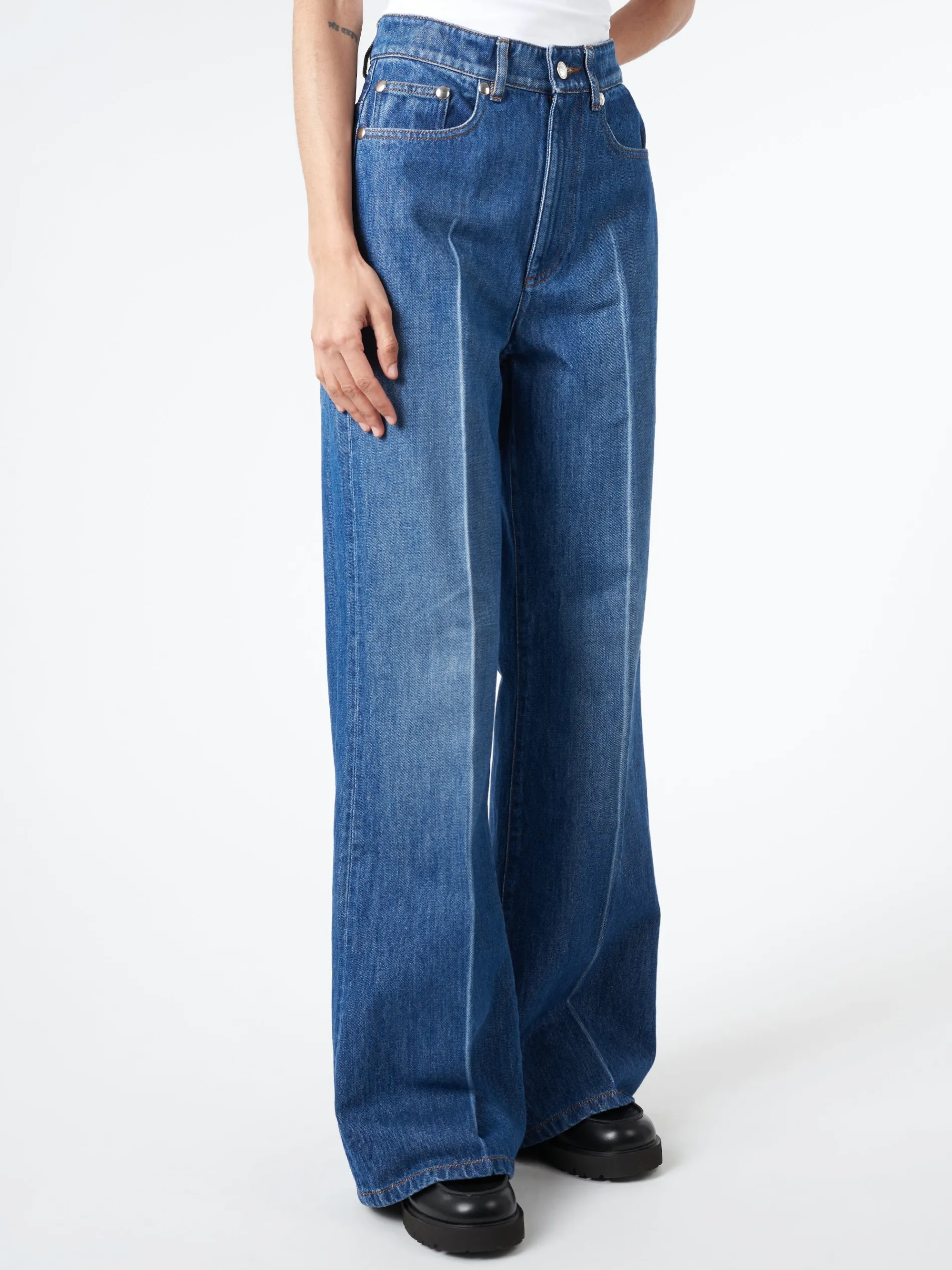 A.P.C. - Clinteau Jean in Washed Indigo