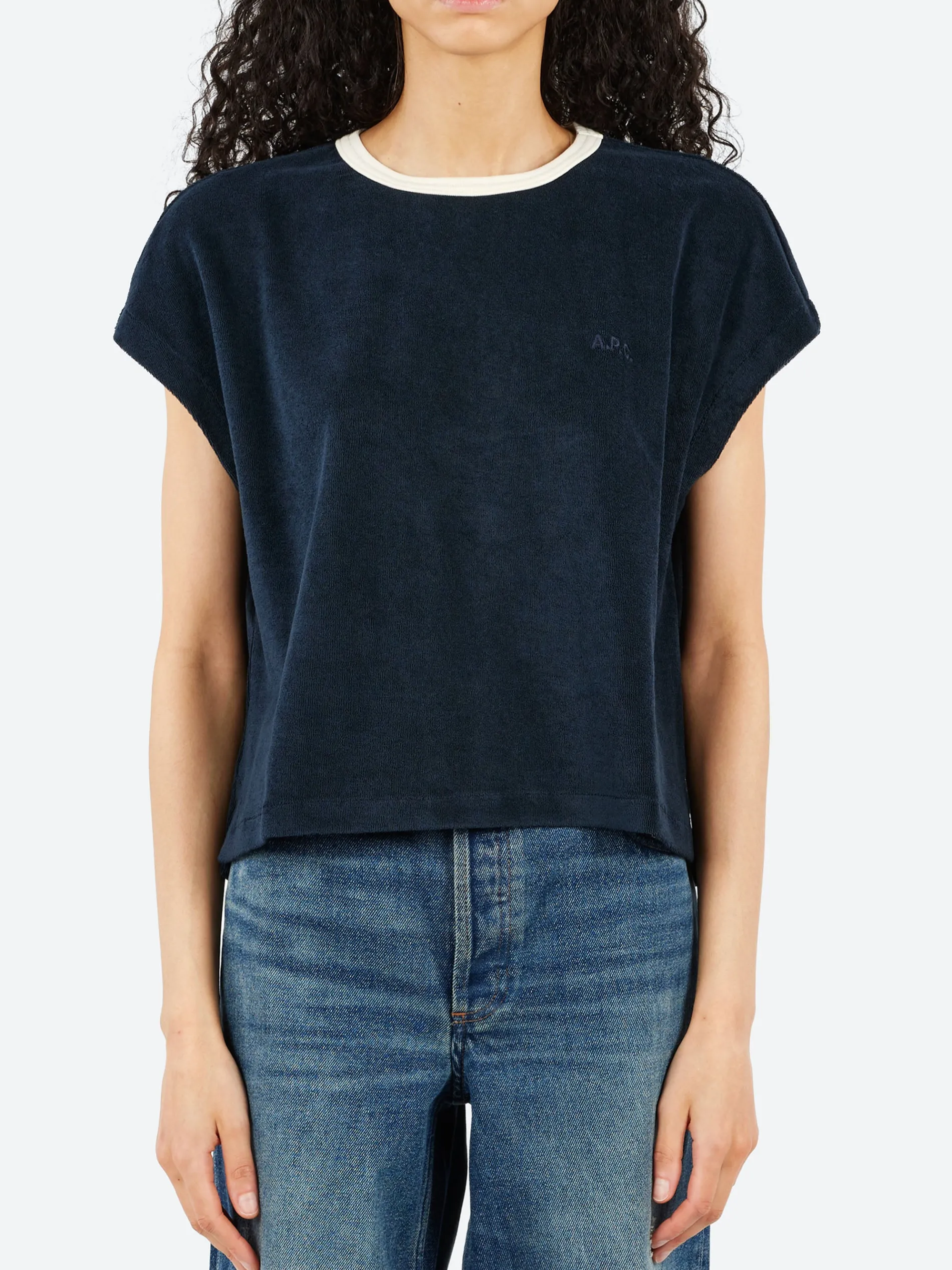 A.P.C. - Kelly T-Shirt in Dark Navy