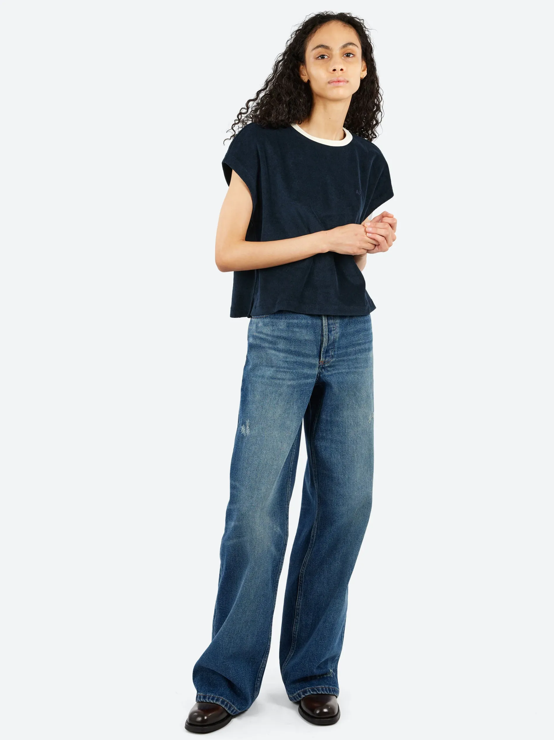 A.P.C. - Kelly T-Shirt in Dark Navy