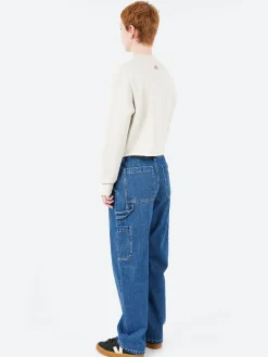 A.P.C. - Label F Sweatshirt in Heathered Ecru