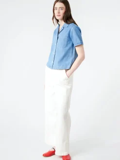 A.P.C. - Maeva Denim Shirt in Light Blue