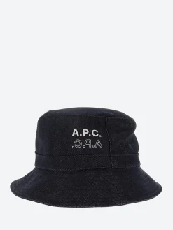 A.P.C. - Mark Bucket Hat in Indigo