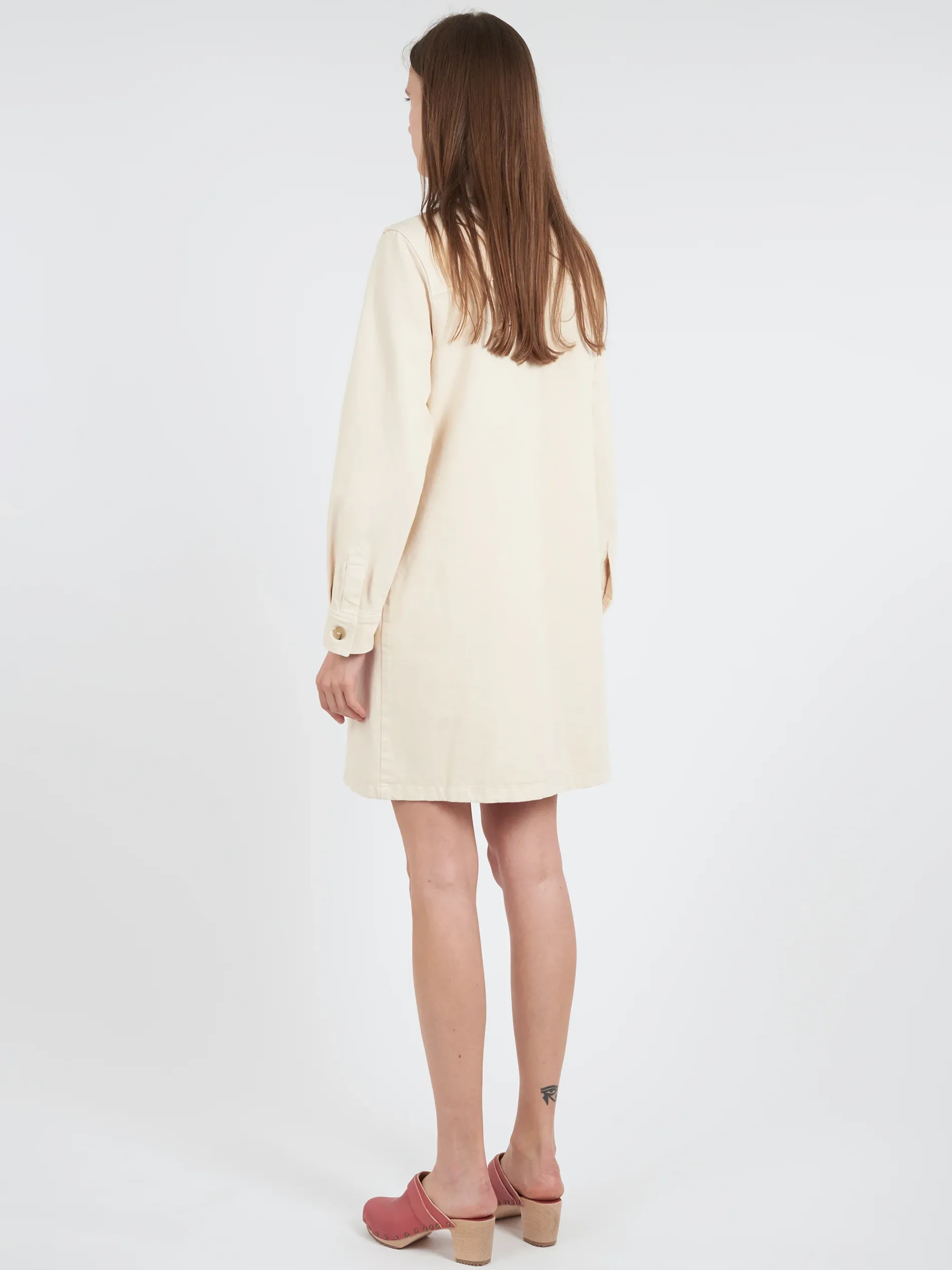 A.P.C. - Mia Dress in Ecru