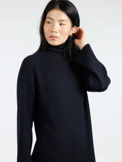 A.P.C. - Prisca Dress in Dark Navy