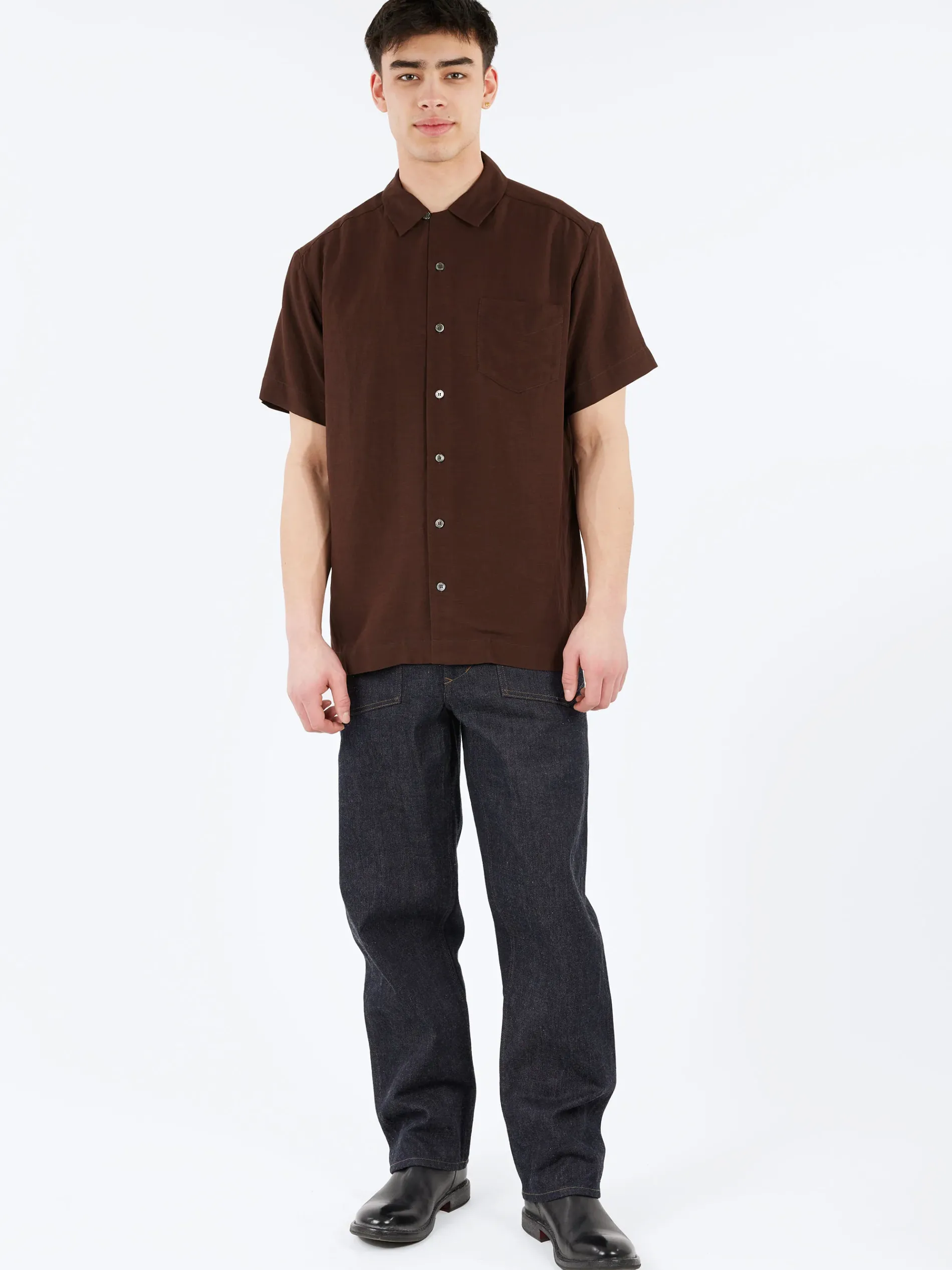 A.P.C. - Roy Shirt in Brown
