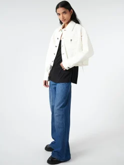 A.P.C. - Sainters Denim Jacket in Ecru