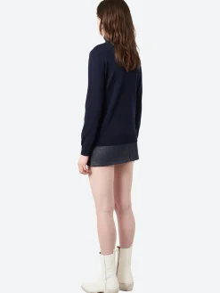 A.P.C. - Sandra Turtleneck Sweater in Dark Navy