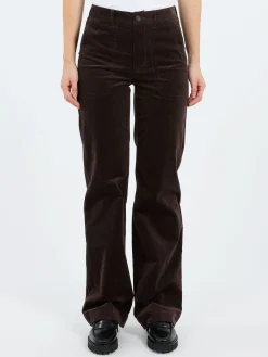 A.P.C. - Seaside Pant in Dark Brown